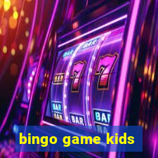 bingo game kids