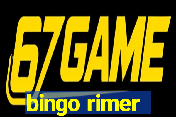 bingo rimer