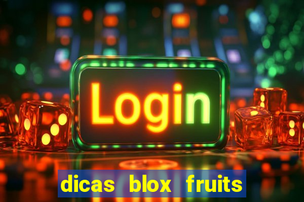 dicas blox fruits sea 1