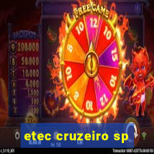 etec cruzeiro sp