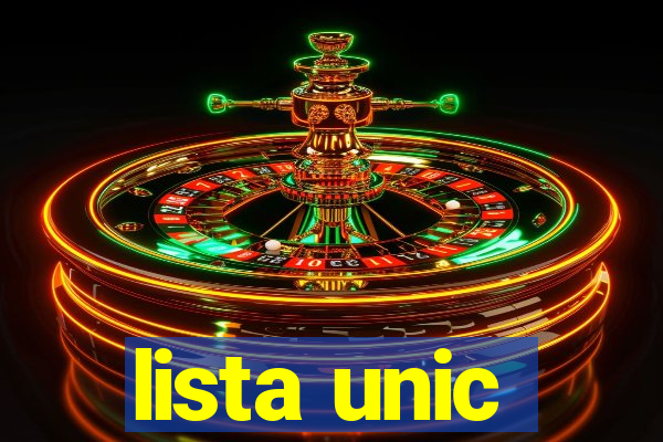 lista unic