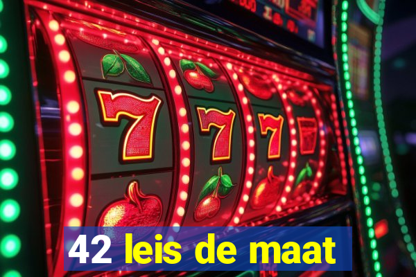 42 leis de maat