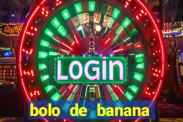 bolo de banana menino prendado