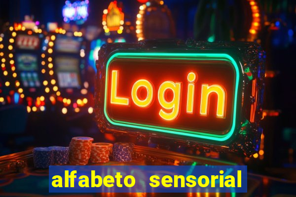 alfabeto sensorial para imprimir