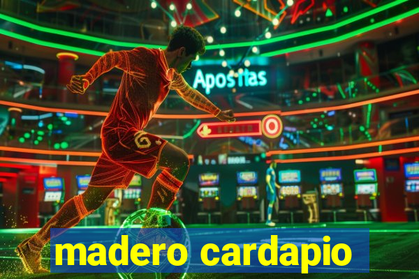 madero cardapio