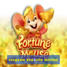 sssgame depósito minimo