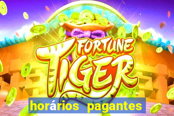 horários pagantes pg soft