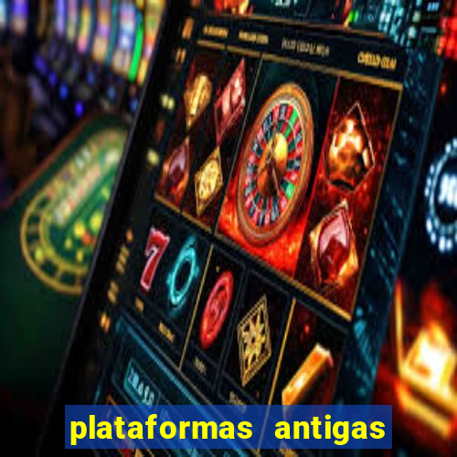 plataformas antigas de jogos