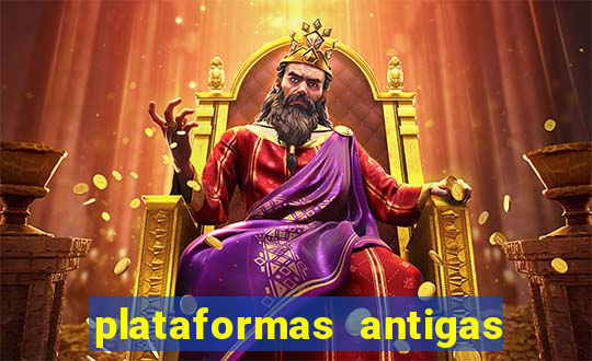 plataformas antigas de jogos