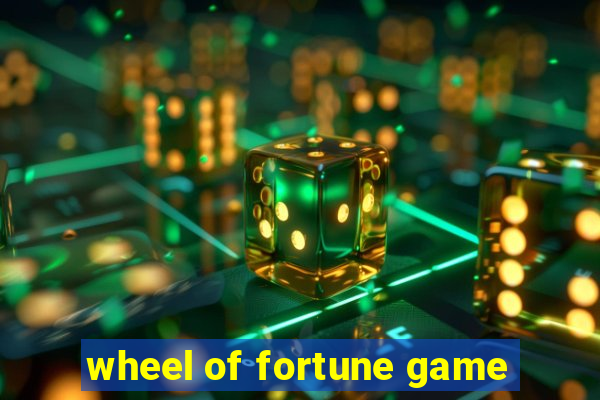 wheel of fortune game