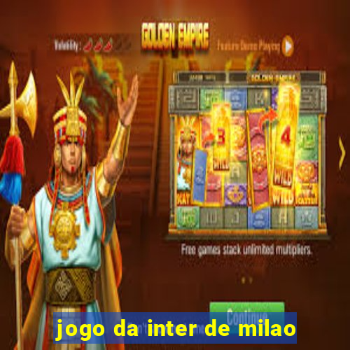 jogo da inter de milao