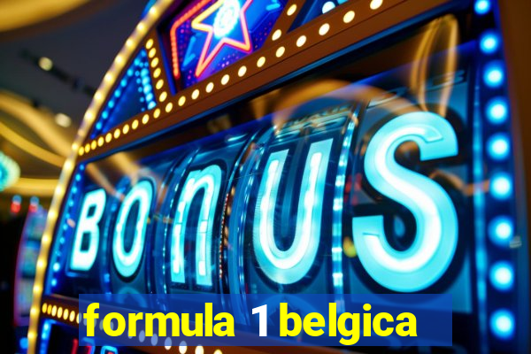 formula 1 belgica