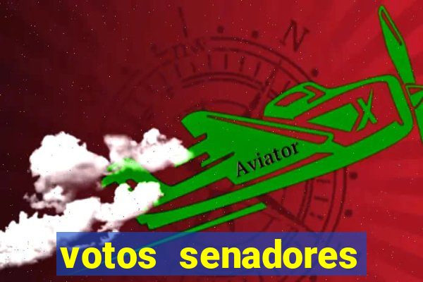 votos senadores impeachment alexandre de moraes