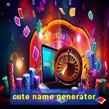 cute name generator