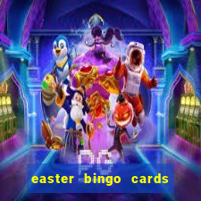 easter bingo cards free printable