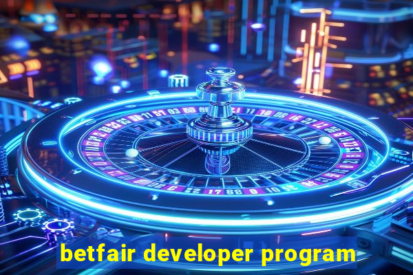 betfair developer program