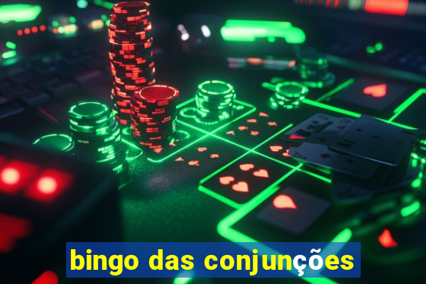 bingo das conjunções