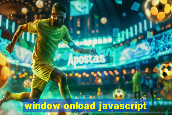 window onload javascript