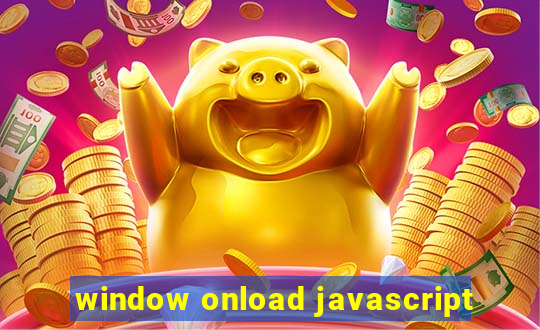 window onload javascript