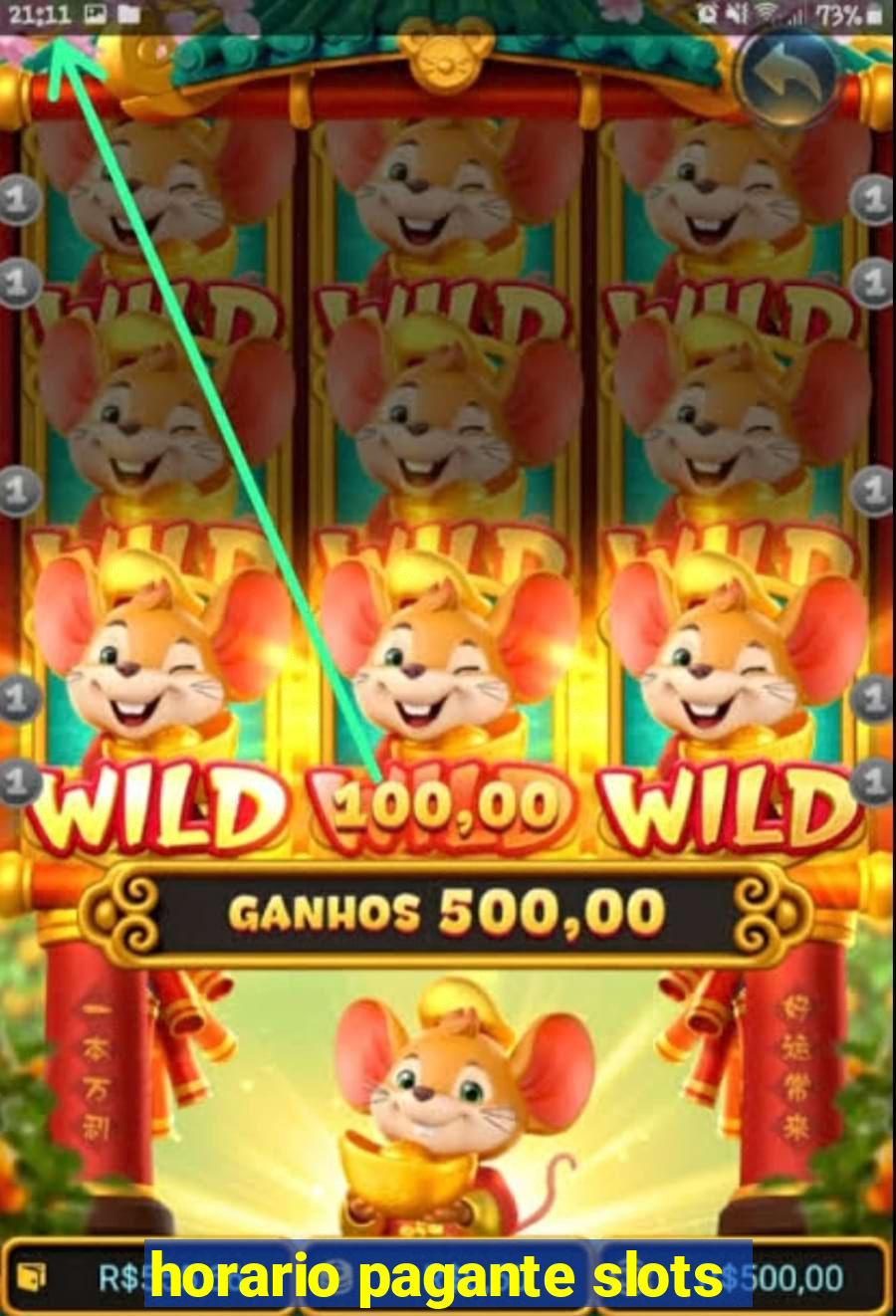 horario pagante slots