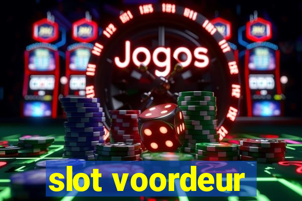 slot voordeur