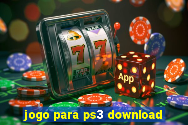 jogo para ps3 download