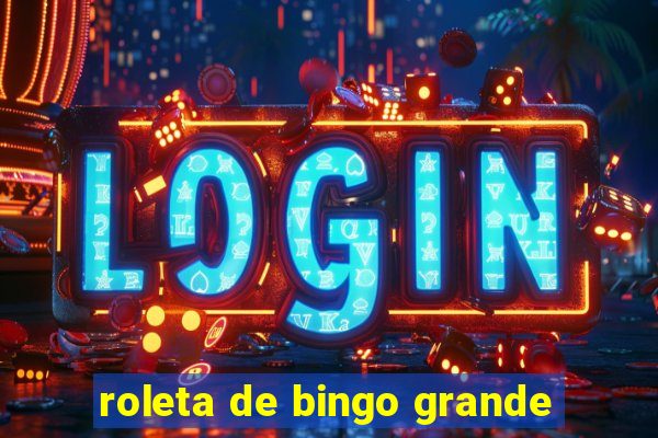 roleta de bingo grande