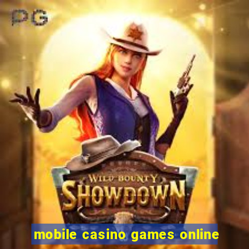 mobile casino games online