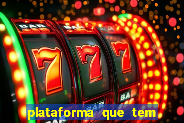 plataforma que tem fortune tiger