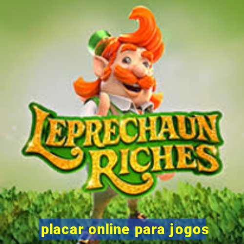 placar online para jogos