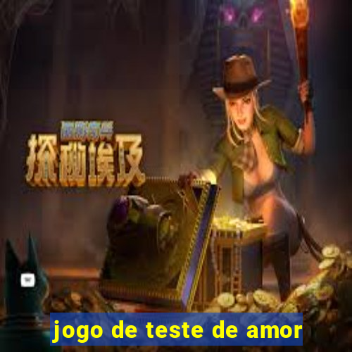 jogo de teste de amor