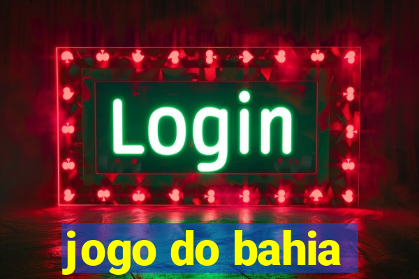 jogo do bahia