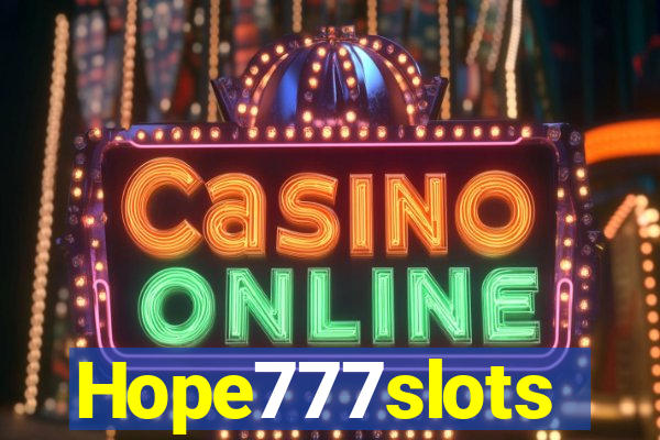 Hope777slots