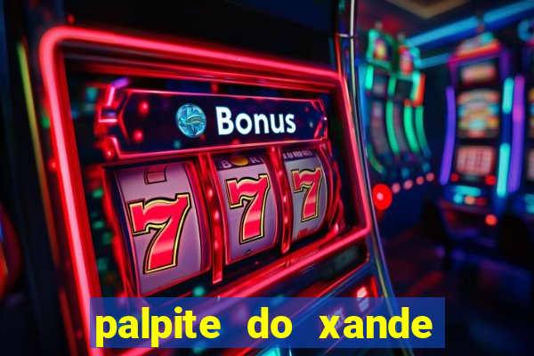 palpite do xande de hoje