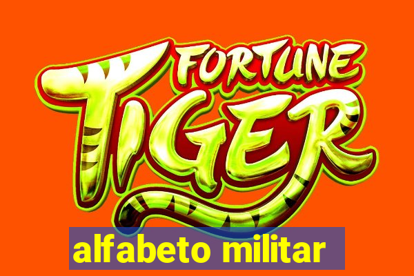 alfabeto militar