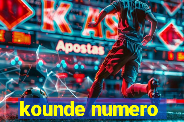 kounde numero