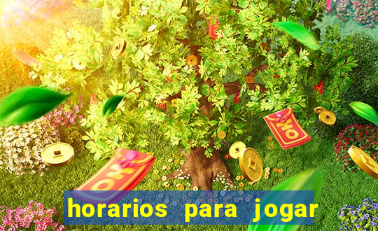 horarios para jogar fortune mouse