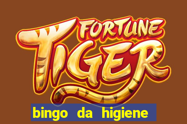 bingo da higiene para imprimir