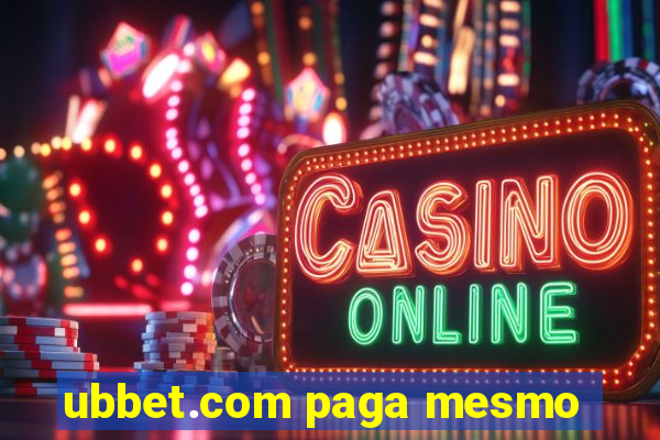 ubbet.com paga mesmo