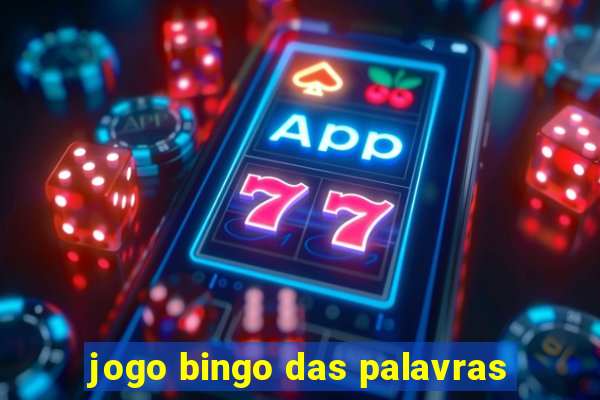 jogo bingo das palavras