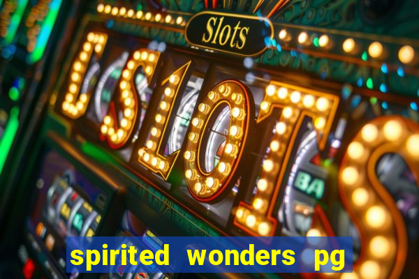 spirited wonders pg soft demo