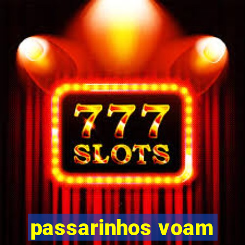 passarinhos voam