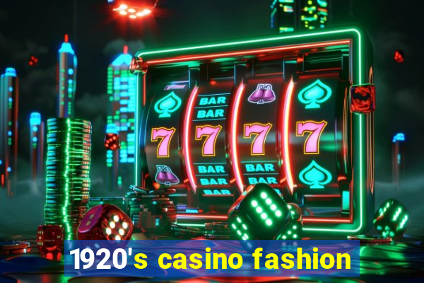 1920's casino fashion