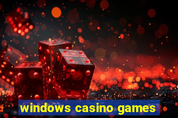 windows casino games