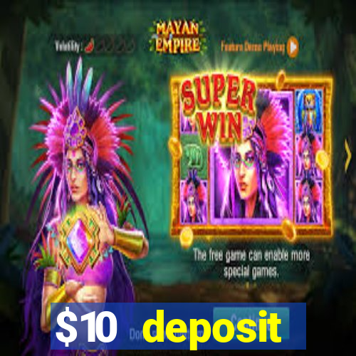 $10 deposit australian casino