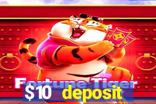 $10 deposit australian casino