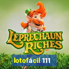 lotofácil 111