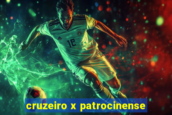 cruzeiro x patrocinense