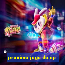 proximo jogo do sp