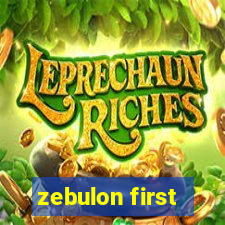 zebulon first